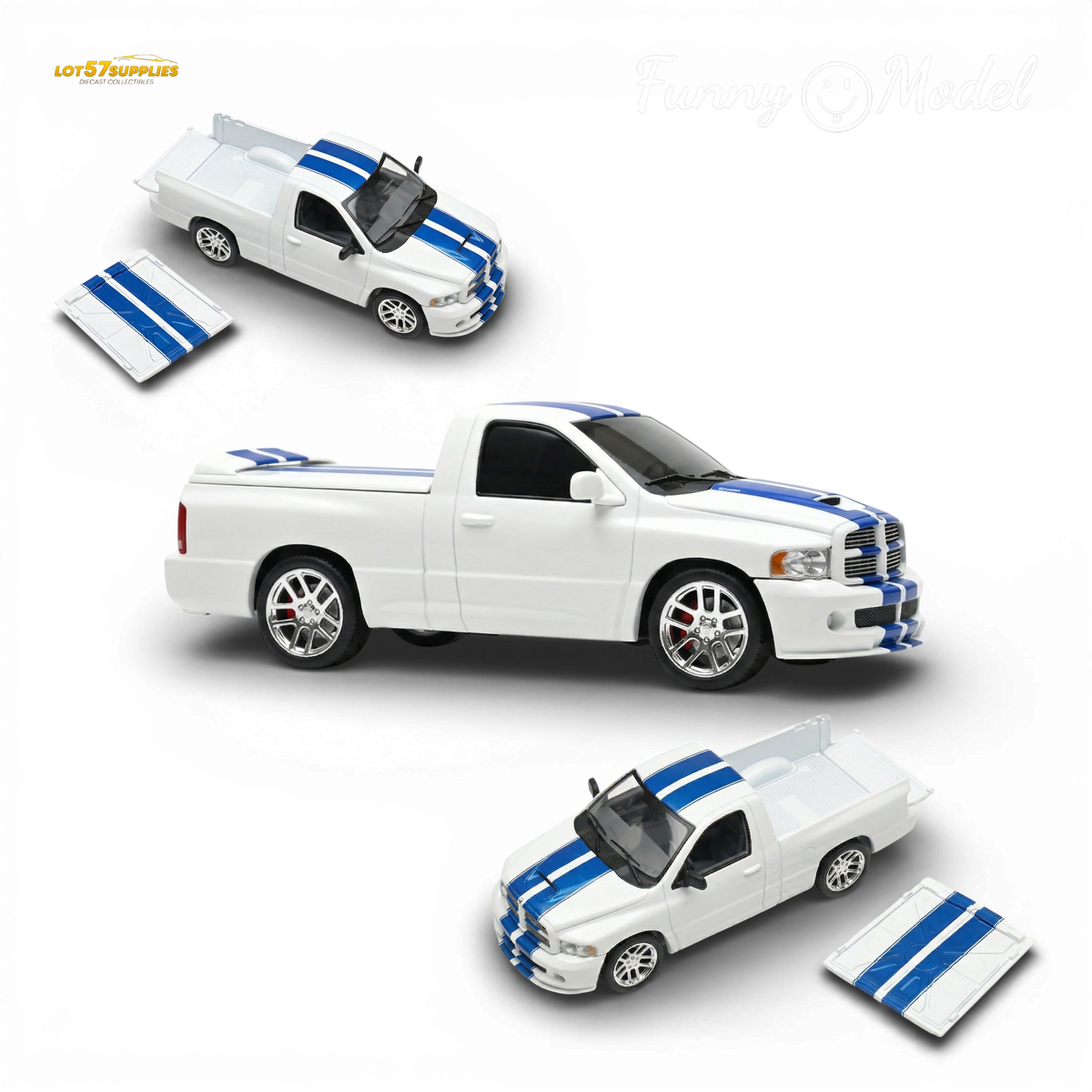 (Pre-Order) Funny Model Dodge RAM SRT-10 Commemorative 1:64