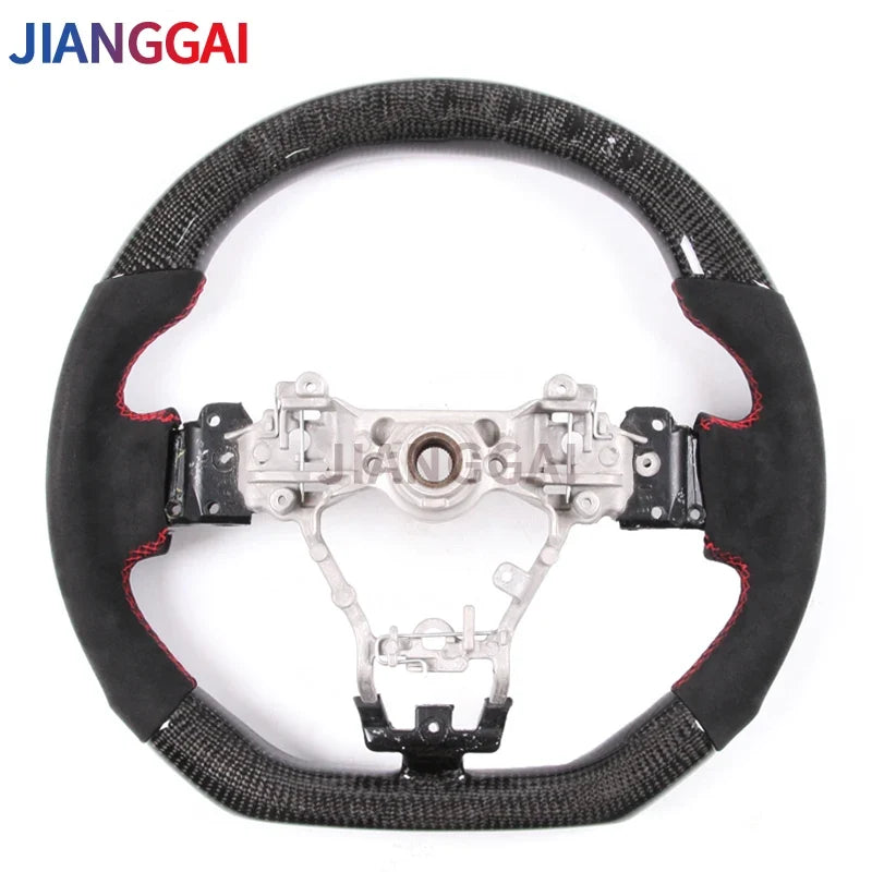 Rapid Vehicles Carbon Fiber LED Steering Wheel Fit For Subaru stt/sti/ wrx 86 brz 2015-2021 Itlay...
