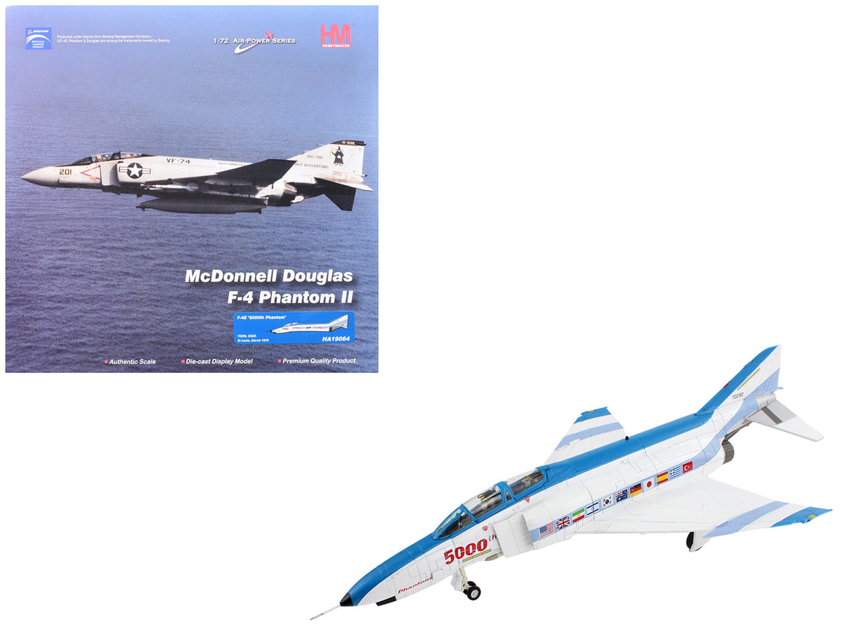Rapid Vehicles McDonnell Douglas F-4E Phantom II Fighter-Bomber Aircraft "70290 5000th Phantom St...
