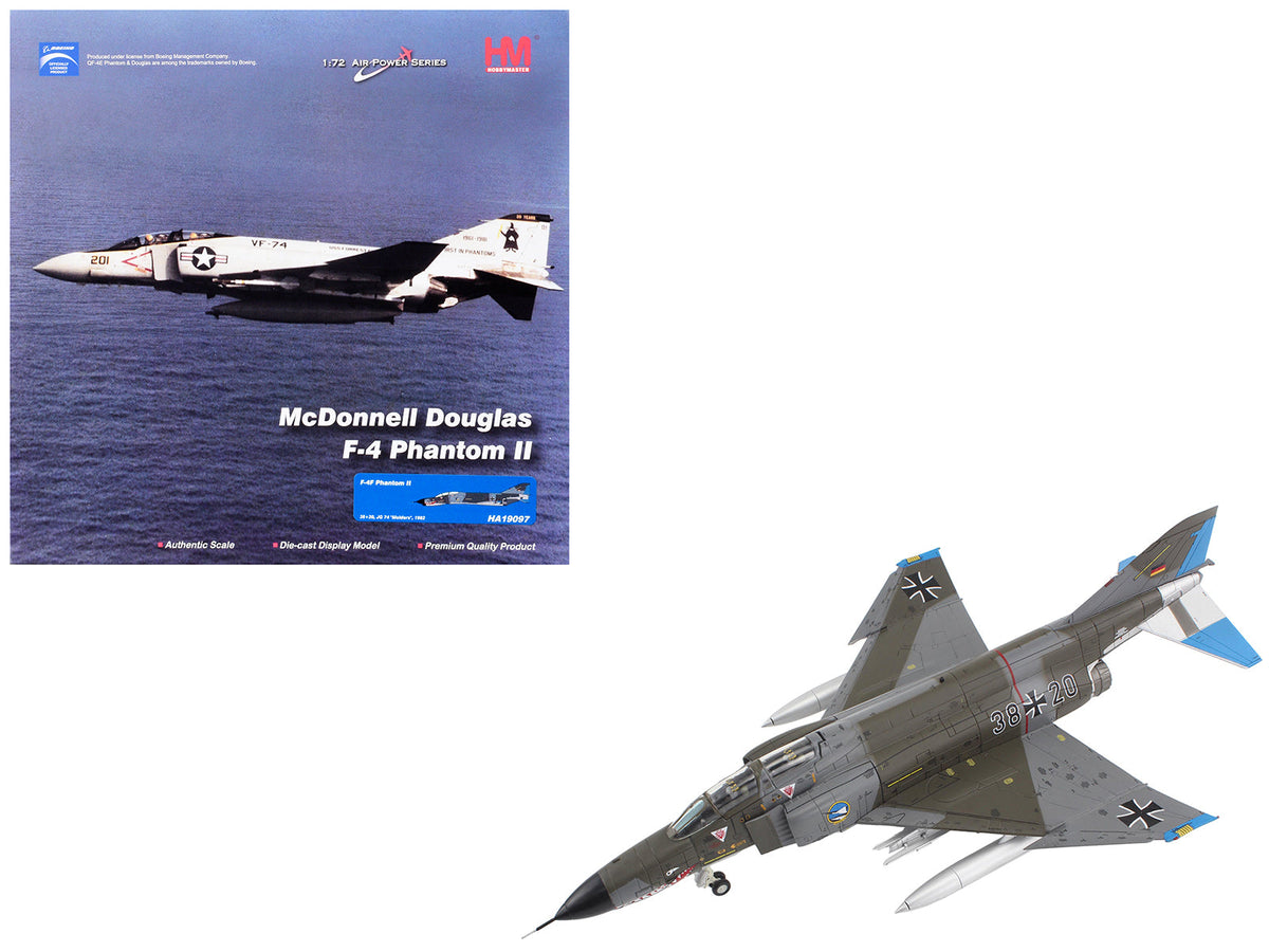 Rapid Vehicles McDonnell Douglas F-4F Phantom II Fighter-Bomber Aircraft "Jagdgeschwader 74 (JG...