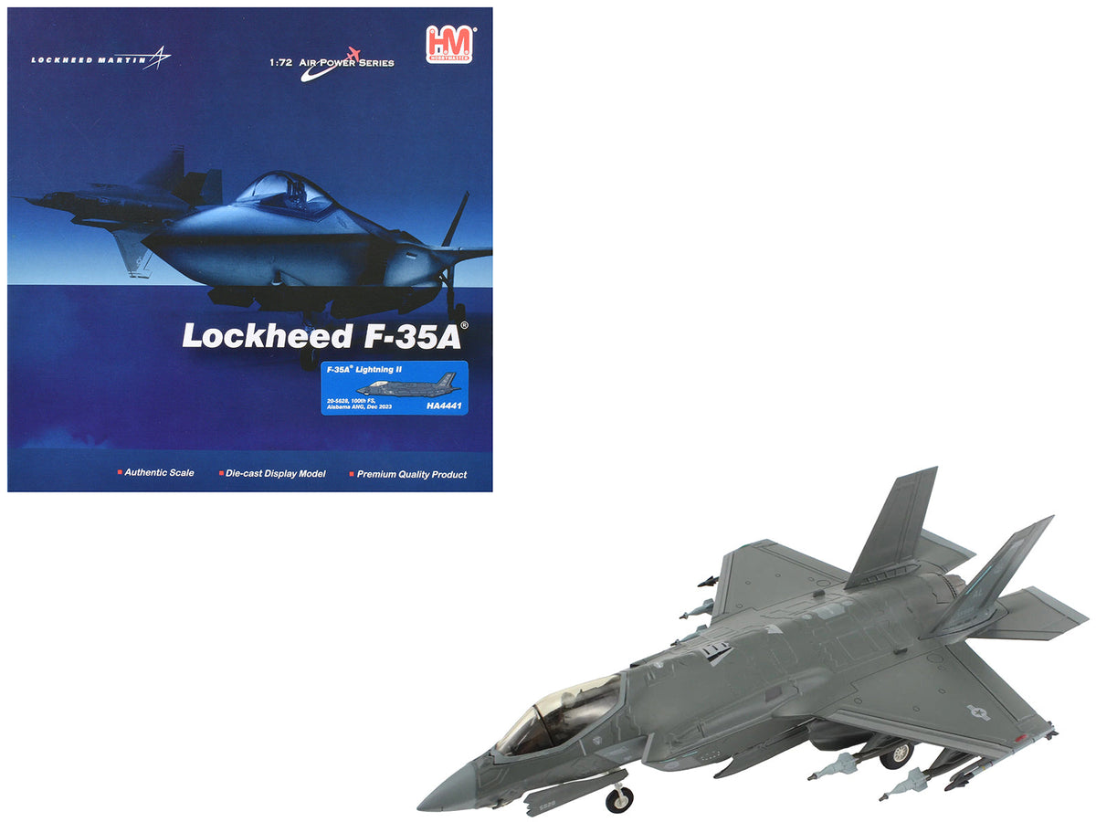 Rapid Vehicles Lockheed Martin F-35A Lightning II Aircraft "100th Fighter Squadron Alabama Air...