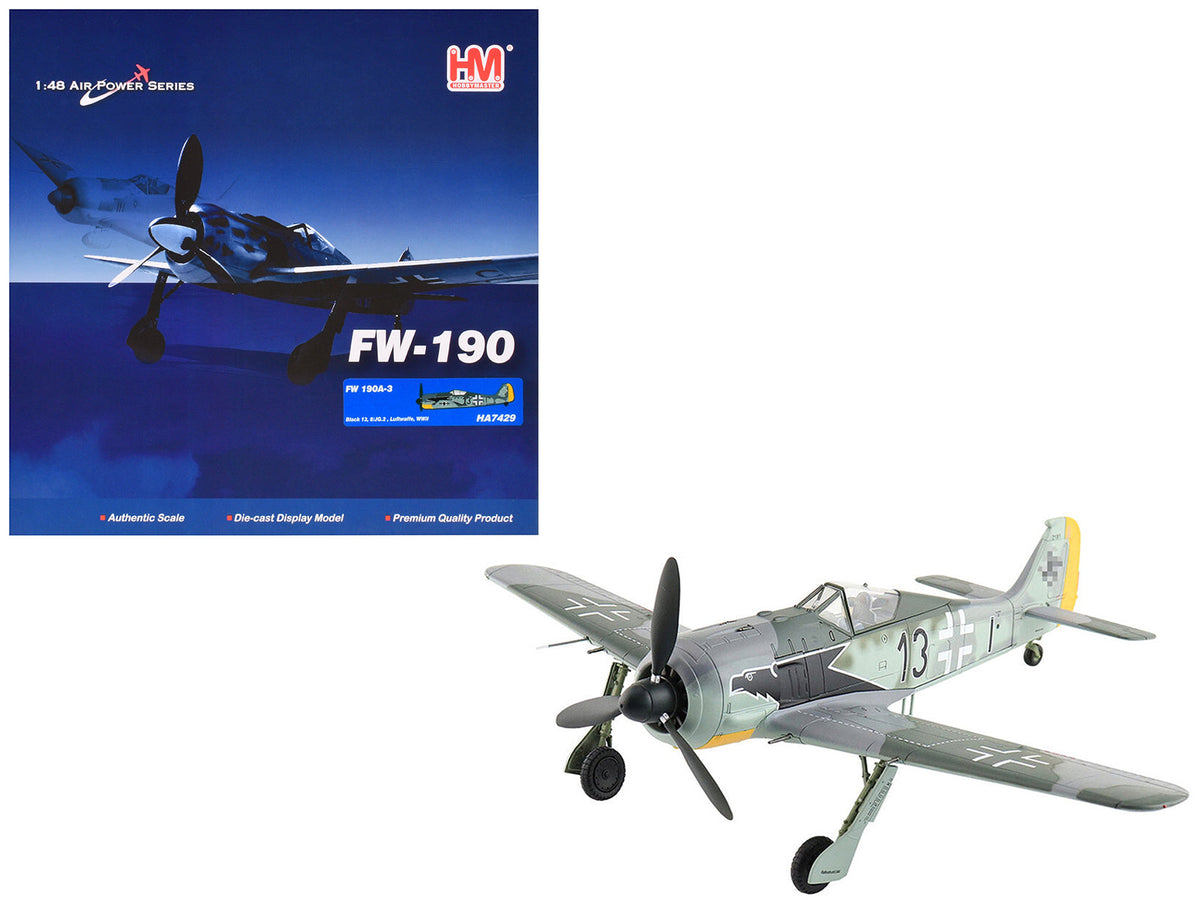 Rapid Vehicles Focke-Wulf Fw 190A-3 Fighter Aircraft "8. Staffel Jagdgeschwader 2 (8/JG.2) World...