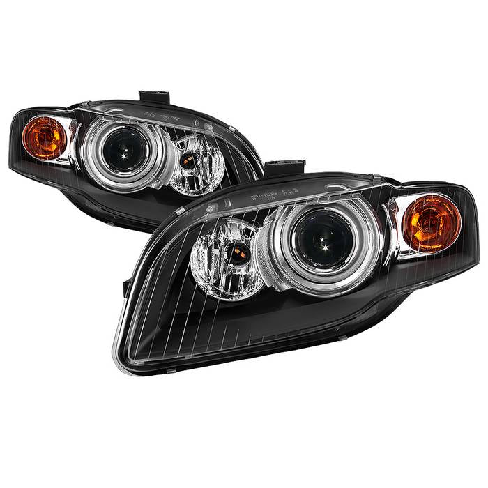FR SPORT xTune 06-08 Audi A4/S4 Halo Xenon HID Models Only OEM Style Headlights -...