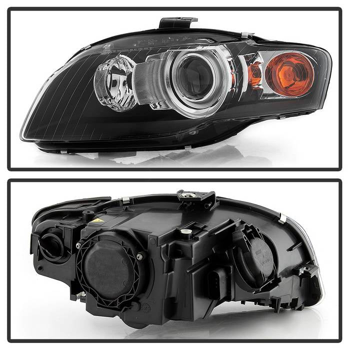 FR SPORT xTune 06-08 Audi A4/S4 Halo Xenon HID Models Only OEM Style Headlights -...