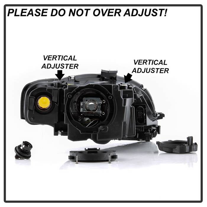 FR SPORT xTune 06-08 Audi A4/S4 Halo Xenon HID Models Only OEM Style Headlights -...
