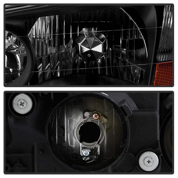 SPYDER xTune Acura TL 2002-2003 HID Model Only OEM Style headlights - Black HD-JH-ATL02-HID-BK 9036347