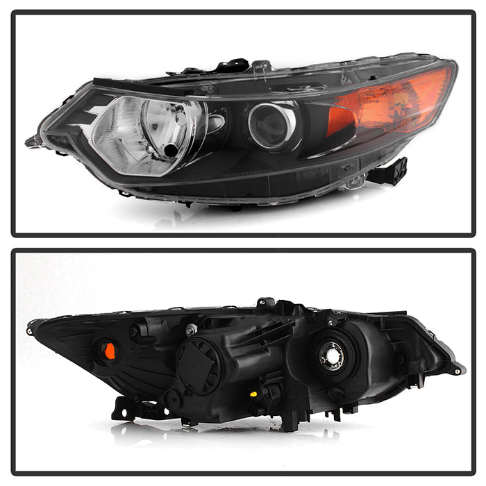 FR SPORT Xtune 09-13 Acura TSX OEM Style HID Headlights - HD-JH-ATSX09-OE-BK 9947223 - View 2