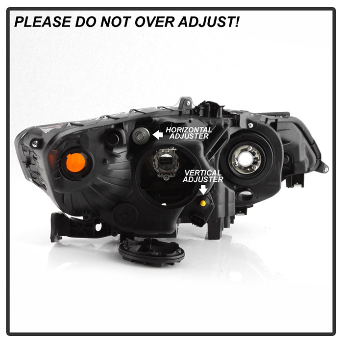 FR SPORT Xtune 09-13 Acura TSX OEM Style HID Headlights - HD-JH-ATSX09-OE-BK 9947223 - View 6