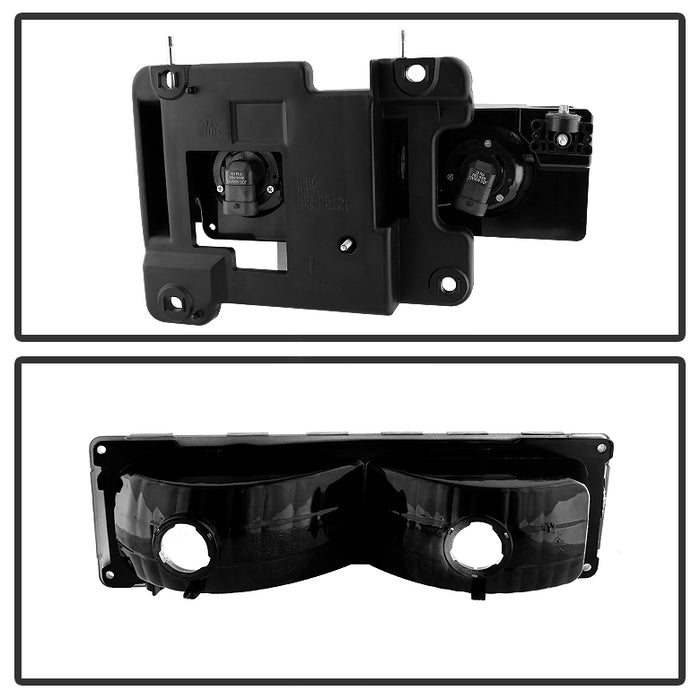 FR SPORT SPYDER Xtune Chevy Suburban 94-98 Headlights w/ Corner & Parking Lights 8pcs - OEM...