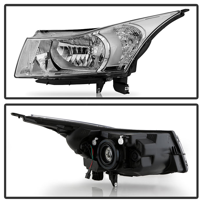FR SPORT SPYDER xTune 11-12 Chevrolet Cruze OEM Halogen Headlights - Chrome (HD-JH-CCRZ11-C)...