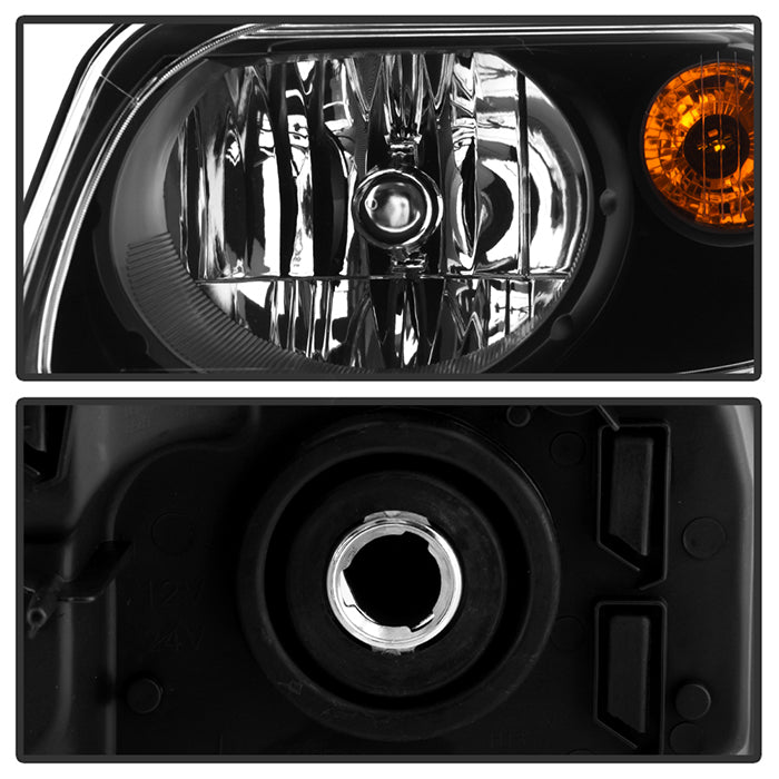 SPYDER Xtune Chevy Hhr 2006-2011 Crystal Headlights Black HD-JH-CHHR06-BK 9023828