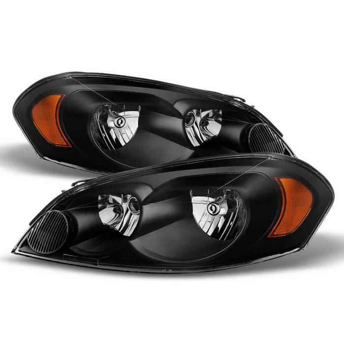 FR SPORT SPYDER Xtune Chevy Impala 06-13 Monte Carlo 06-07 Crystal Headlights Black...