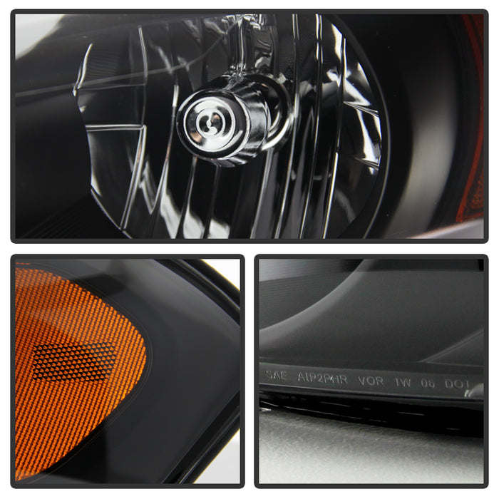 FR SPORT SPYDER Xtune Chevy Impala 06-13 Monte Carlo 06-07 Crystal Headlights Black...