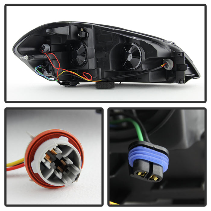 FR SPORT SPYDER Xtune Chevy Impala 06-13 Monte Carlo 06-07 Crystal Headlights Black...