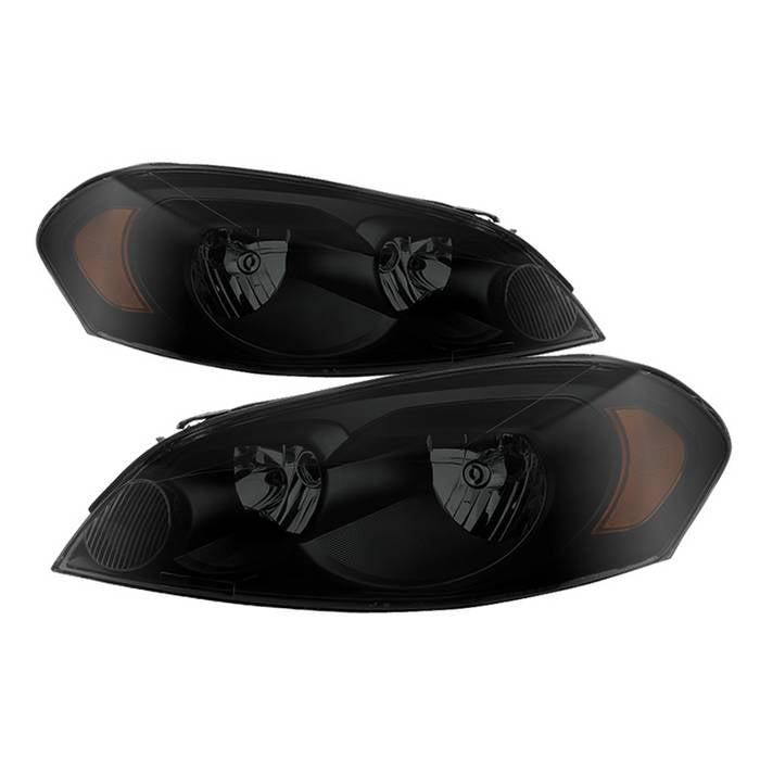 SPYDER Xtune Chevy Impala 06-13 Monte Carlo 06-07 Crystal Headlights Black Smoked HD-JH-CIM06-AM-BSM 9030635