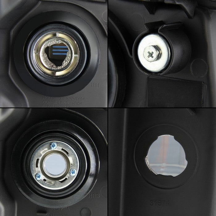 SPYDER Xtune Chevy Silverado 07-13 Crystal Headlights Smoked HD-JH-CS07-AM-SM 5077349