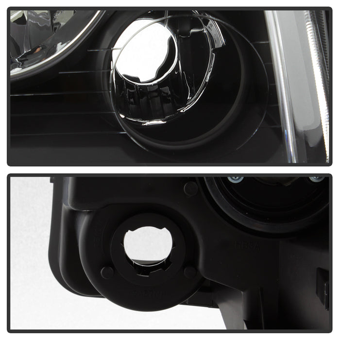 SPYDER xTune Dodge Charger 05-10 (Non-HID) OEM Style Headlights w/ Corner 4pcs - Black HD-JH-DCH05-SET-BK 9040160