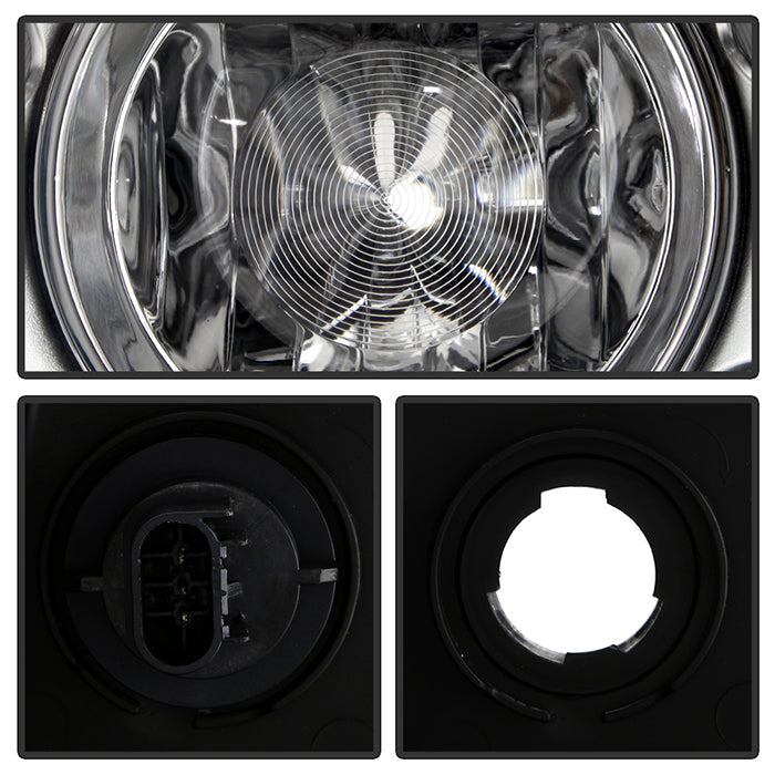 FR SPORT SPYDER Xtune Dodge Challenger 08-14 Xenon Hid Model Only Projector Headlamps Chrome...