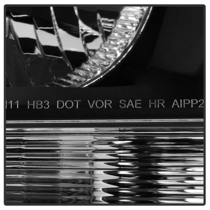 FR SPORT SPYDER xTune Dodge Durango 11-13 (Non-HID) OEM Style Headlamps - Black HD-JH-DDU11-AM-BK...