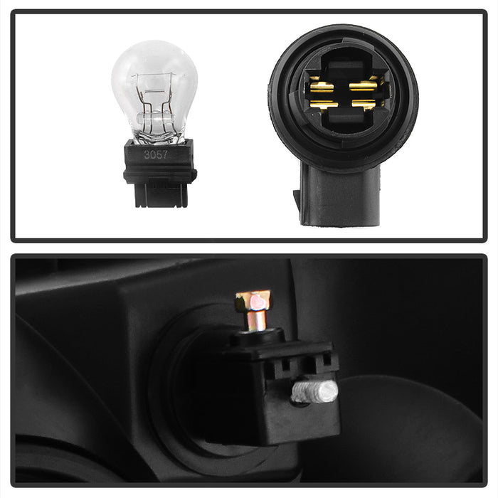 FR SPORT SPYDER xTune Dodge Grand Caravan 08-10 OEM Style Headlights-Black HD-JH-DGC08-AM-BK...