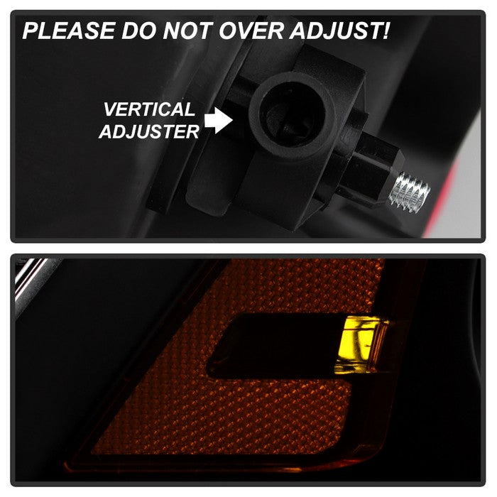 FR SPORT SPYDER xTune Dodge Ram 13-17 ( w/ Factory Projector LED) OEM Style Headlight - Black...