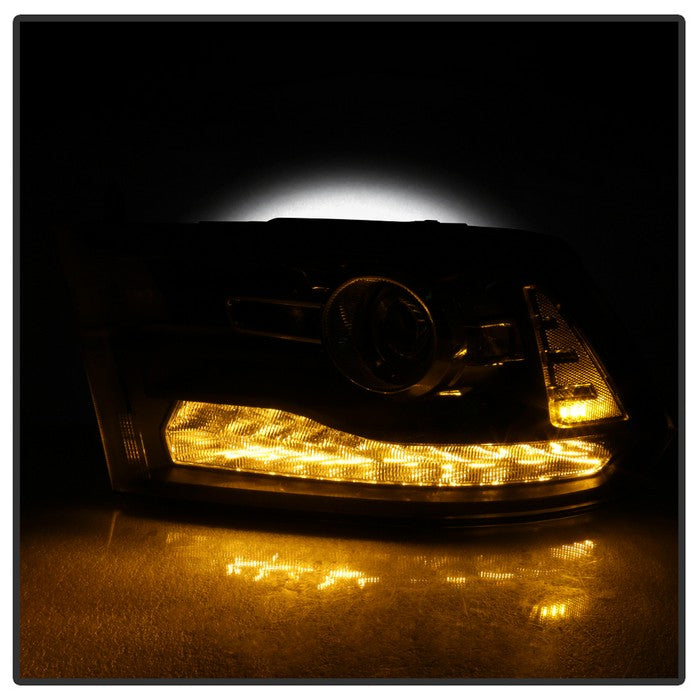 FR SPORT SPYDER xTune Dodge Ram 13-17 ( w/ Factory Projector LED) OEM Style Headlight - Black...