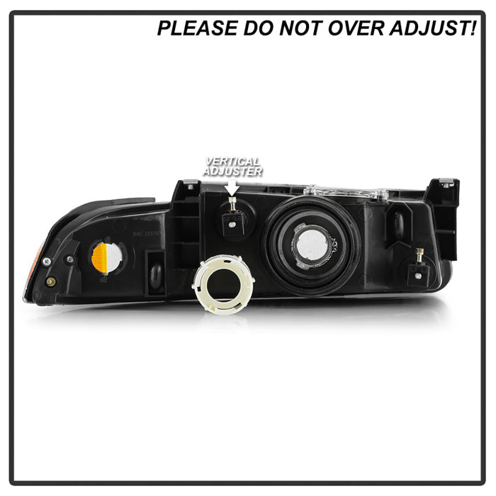 SPYDER 95-00 Dodge Stratus OEM Style headlights  - Set - Chrome (HD-JH-DSTR95-AM-C) 9054730