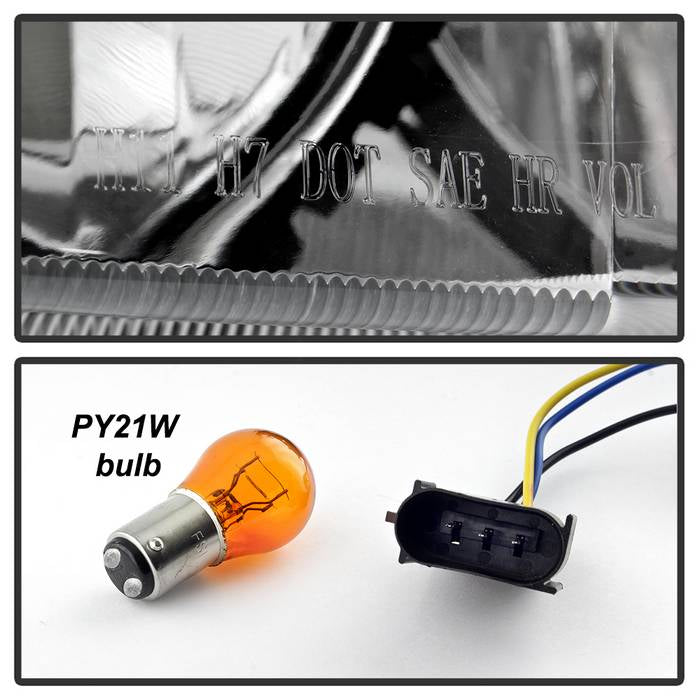 FR SPORT SPYDER xTune 05-07 Ford Escape Driver Side Halogen Headlight - OEM Left...