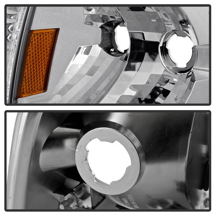 FR SPORT SPYDER xTune 02-05 Ford Explorer 4DR (Excl Sport) 4pc OEM Headlights w/Corner - Chrome...