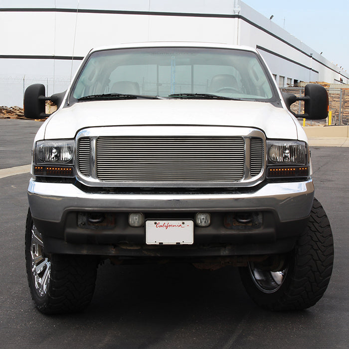 FR SPORT SPYDER xTune Ford F250 F350 Superduty Excursion 99-04 OEM Style Headlights - Black...