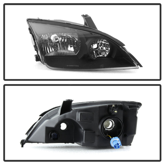 FR SPORT SPYDER xTune Ford Focus 05-07 OEM Style Headlights - Black HD-JH-FFOC05-BK 9037313 - View 3