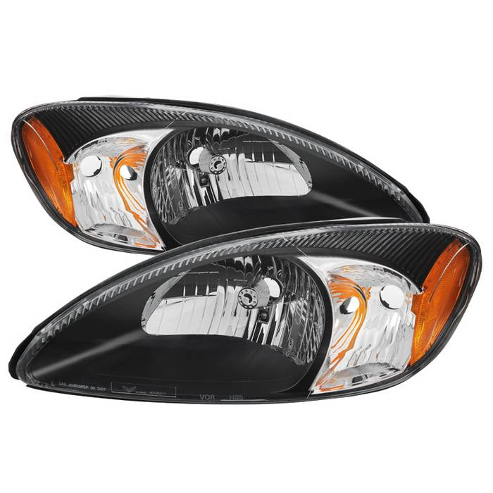 FR SPORT SPYDER Xtune Ford TaurUS 2000-2007 Crystal Headlights Black HD-JH-FTA00-AM-BK 9024740 -...