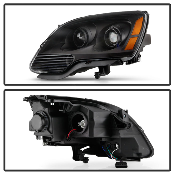 SPYDER Xtune GMC Acadia 2007-2013 Crystal Headlights Black HD-JH-GAC07-AM-BK 9025464