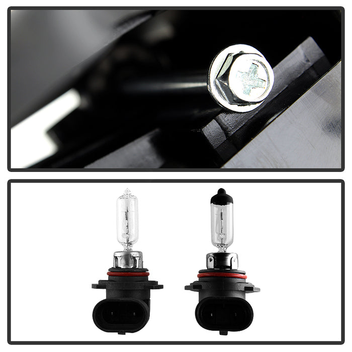 SPYDER Xtune GMC Yukon 94-99 Headlights w/ Corner & Parking Lights 8pcs Sets -Chrome HD-JH-GCK94-AM-C-SET 9034435