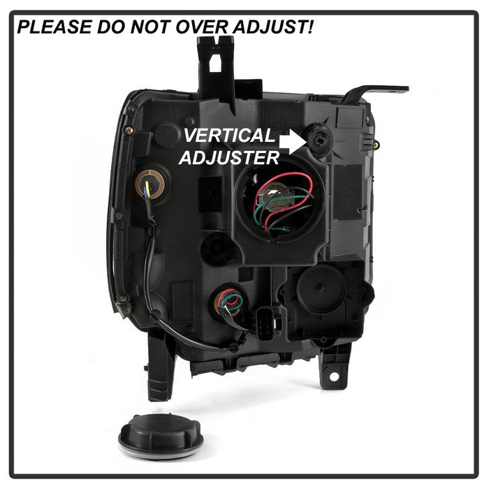 SPYDER xTune GMC Sierra 1500 14-15 (Non HID) Driver Side Headlight - OEM Left ALT-JH-NA13-4D-OE-L 9039942