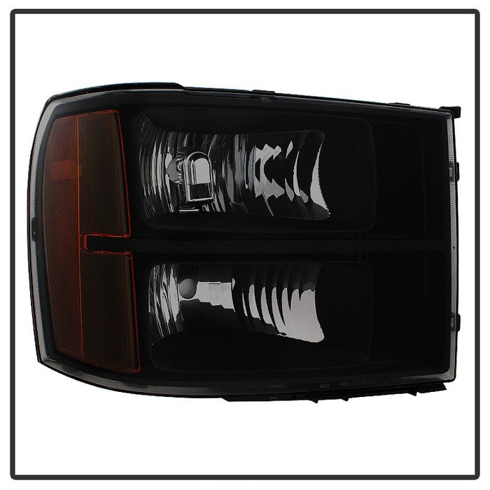 FR SPORT SPYDER Xtune GMC Sierra 07-13 Crystal Headlights Black Smoked HD-JH-GSIE07-AM-BSM...