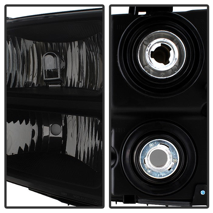 FR SPORT SPYDER Xtune GMC Sierra 07-13 Crystal Headlights Black Smoked HD-JH-GSIE07-AM-BSM...