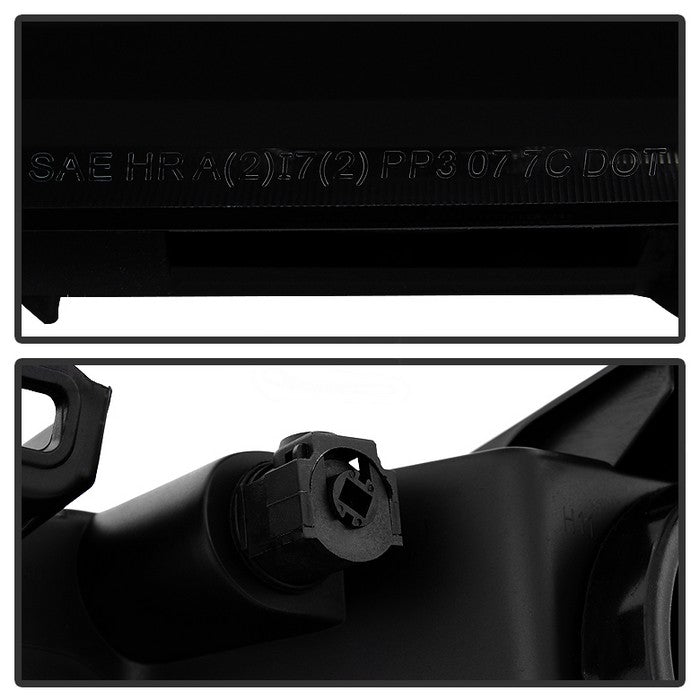 FR SPORT SPYDER Xtune GMC Sierra 07-13 Crystal Headlights Black Smoked HD-JH-GSIE07-AM-BSM...
