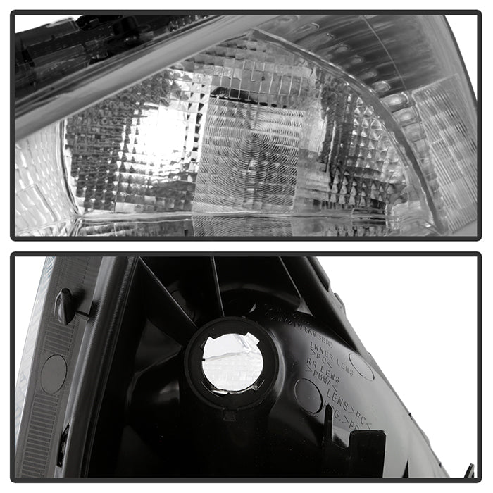 FR SPORT SPYDER Xtune Honda Accord 03-07 Amber Crystal Headlights Chrome HD-JH-HA03-AM-C 5072207...