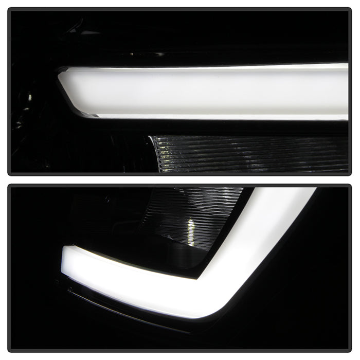 FR SPORT xTune Honda Accord 03-07 2/4Dr LED DRL Crystal Headlights - OE Black HD-JH-HA03-LED-BK...