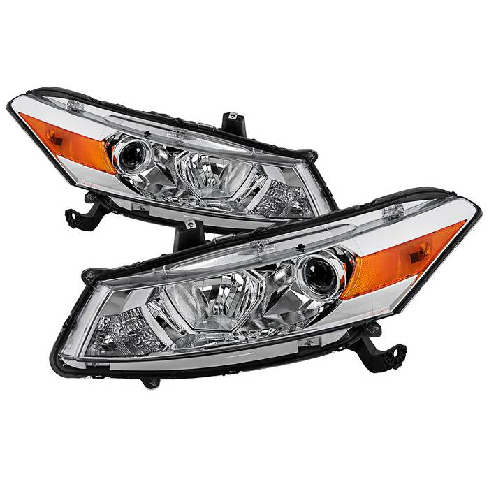FR SPORT SPYDER xTune 08-10 Honda Accord Coupe OEM Style Headlights - Chrome (HD-JH-HA08-2D-AM-C)...