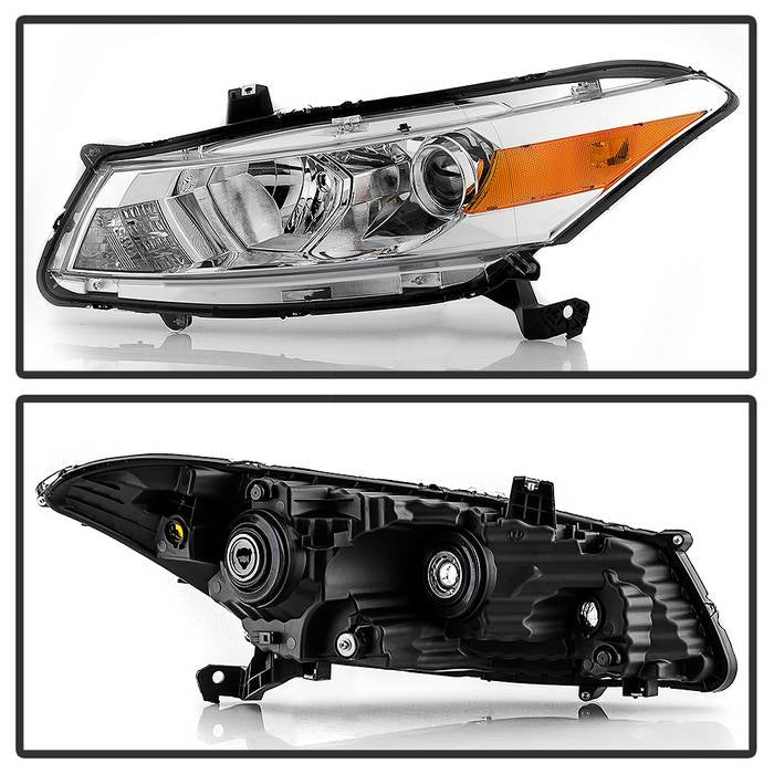 FR SPORT SPYDER xTune 08-10 Honda Accord Coupe OEM Style Headlights - Chrome (HD-JH-HA08-2D-AM-C)...