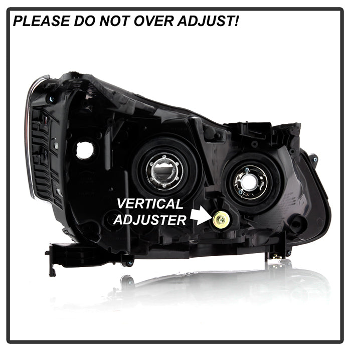 SPYDER xTune 16-18 Honda Accord Driver Side Halogen Headlight - OE Left HD-JH-HA16-4D-H-OE-L 9945885