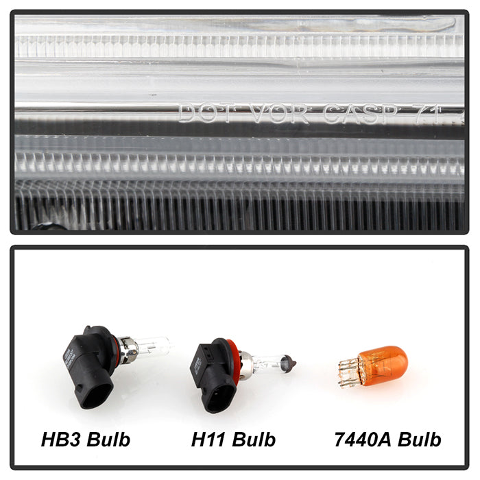 SPYDER xTune 16-18 Honda Accord Passenger Side Halogen Headlight - OE Right HD-JH-HA16-4D-H-OE-R 9945892