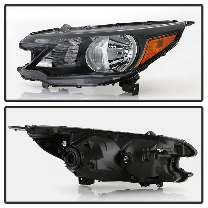 SPYDER xTune 12-14 Honda CR-V (Halogen Models) OEM Style Driver Side Headlight - HD-JH-HCRV12-OE-L 9049842