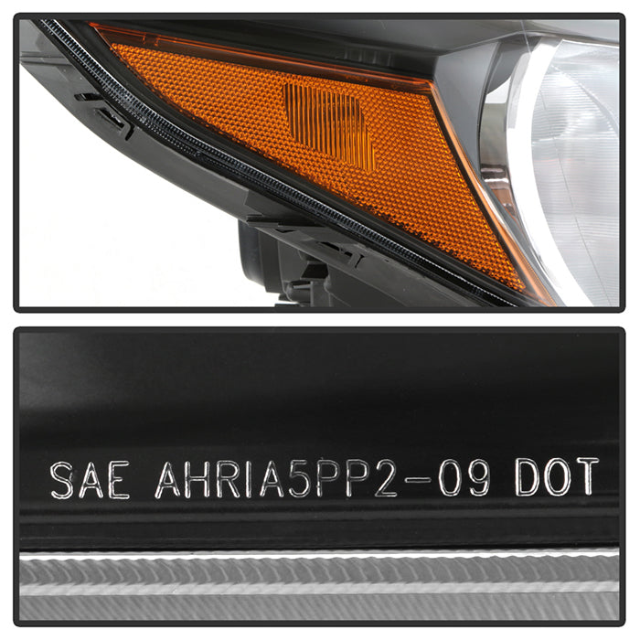SPYDER xTune 12-14 Honda CR-V (Halogen Models) OEM Style Passenger Side Headlight - HD-JH-HCRV12-OE-R 9049859