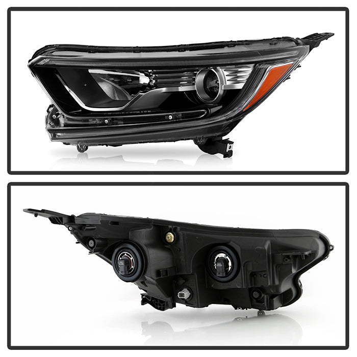 SPYDER xTune Honda CRV Driver Side Halogen w/ LED DRL Headlight - OEM Left (HD-JH-HCRV17-OE-L) 9950261