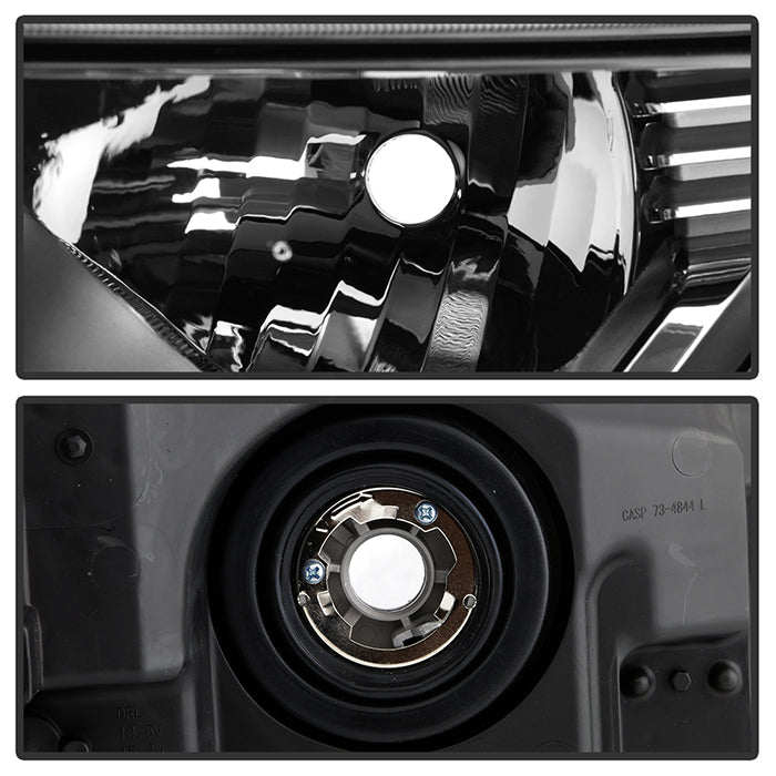 SPYDER xTune Honda CRV Driver Side Halogen w/ LED DRL Headlight - OEM Left (HD-JH-HCRV17-OE-L) 9950261
