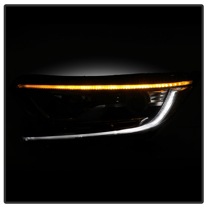 SPYDER xTune Honda CRV Driver Side Halogen w/ LED DRL Headlight - OEM Left (HD-JH-HCRV17-OE-L) 9950261
