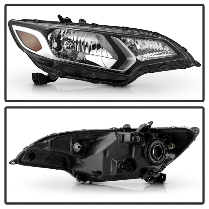 SPYDER 15-17 Honda Fit OE Right Halogen Headlight - Chrome (HD-JH-HFIT15-OE-R) 9955570